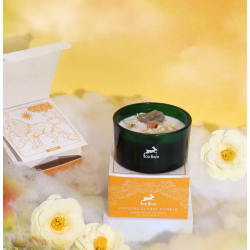 Hop Hare Crystal Magic Flower Candle - The Lion