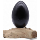 DriftGlow Lamp Crackle Lava Egg Shade - Grey