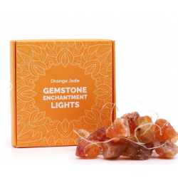 Gemstone Enchantment Lights - Orange Jade