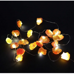 Gemstone Enchantment Lights - Orange Jade