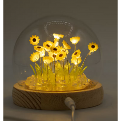 Floral Glow Garden Dome - 20 Sunflower - LED USB